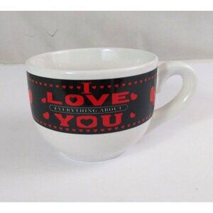 MTY International I Love Everything About You 3.18" Coffee Cup